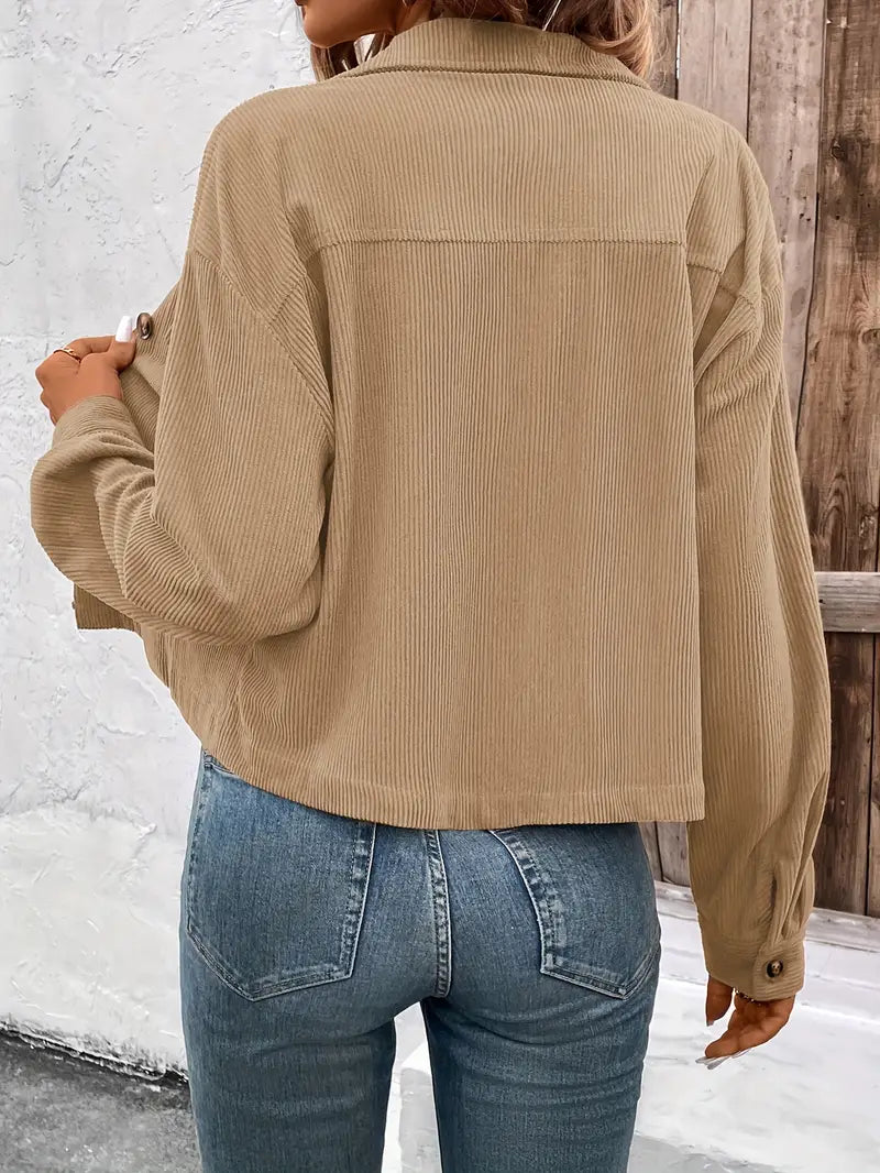Ingrid™ | Die Casual Cordjacke