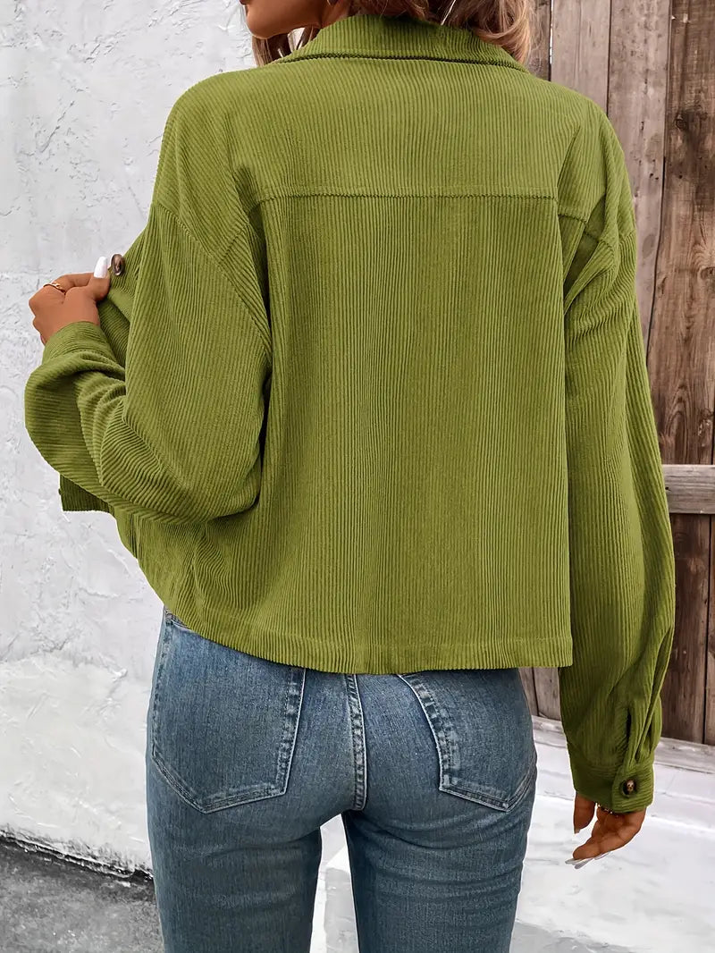 Ingrid™ | Die Casual Cordjacke