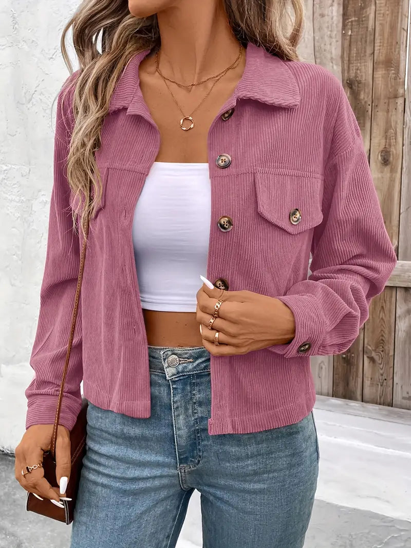 Ingrid™ | Die Casual Cordjacke