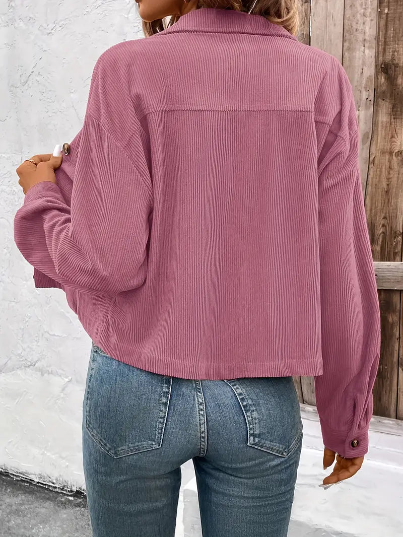 Ingrid™ | Die Casual Cordjacke