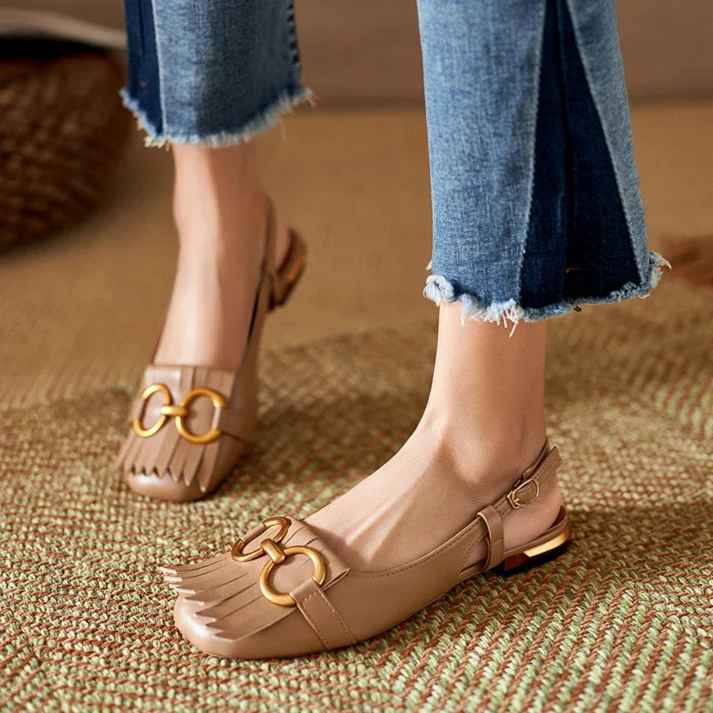 Elke™ | Orthopädische Ledersandalen