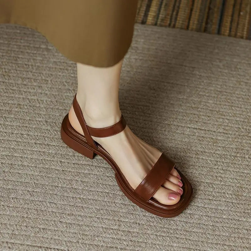 Juneya ™ | Die Ledersandalen