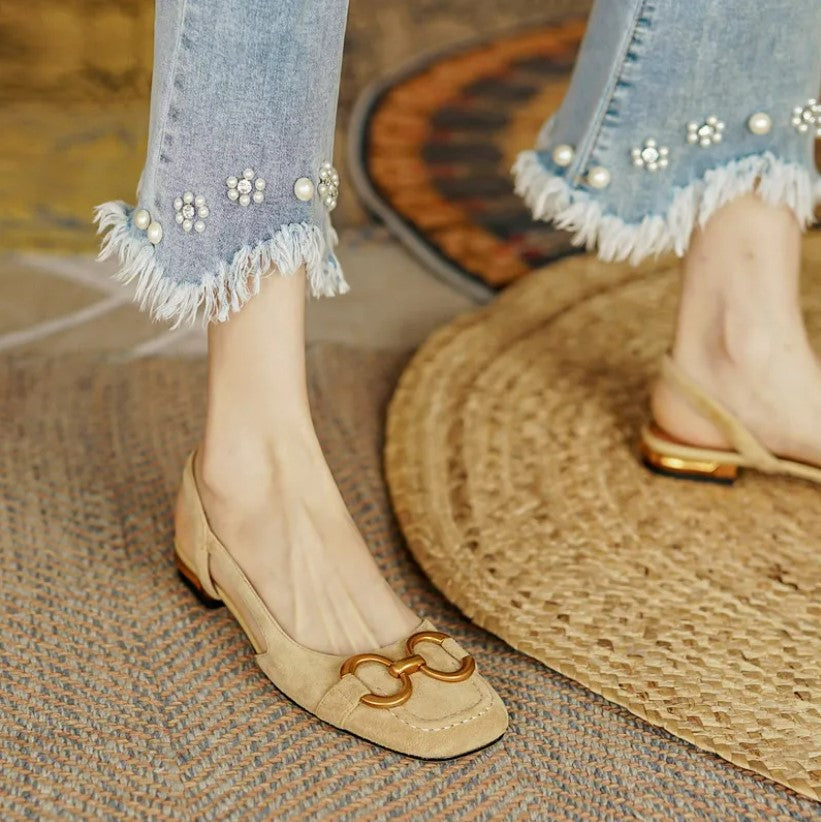 Bertha™ | Orthopädische Ledersandalen