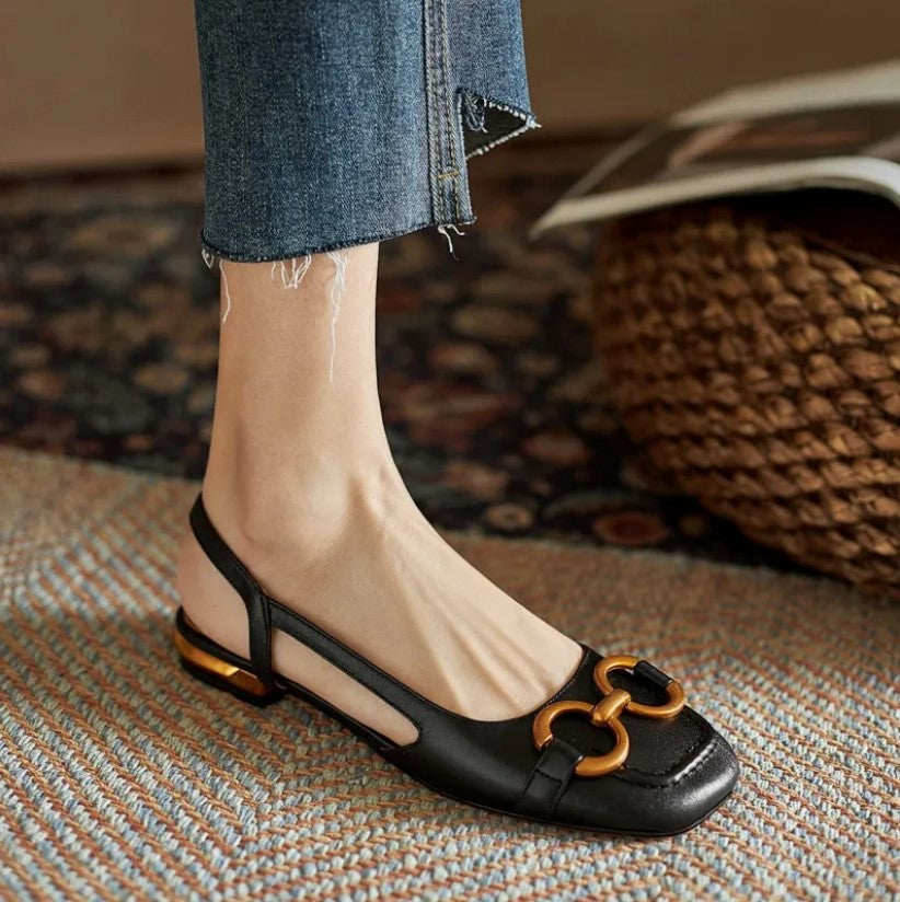 Bertha™ | Orthopädische Ledersandalen