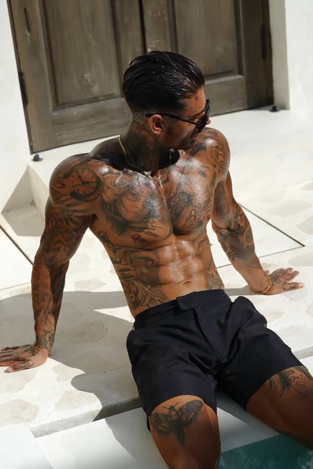 Amalfi Swim Shorts - Black