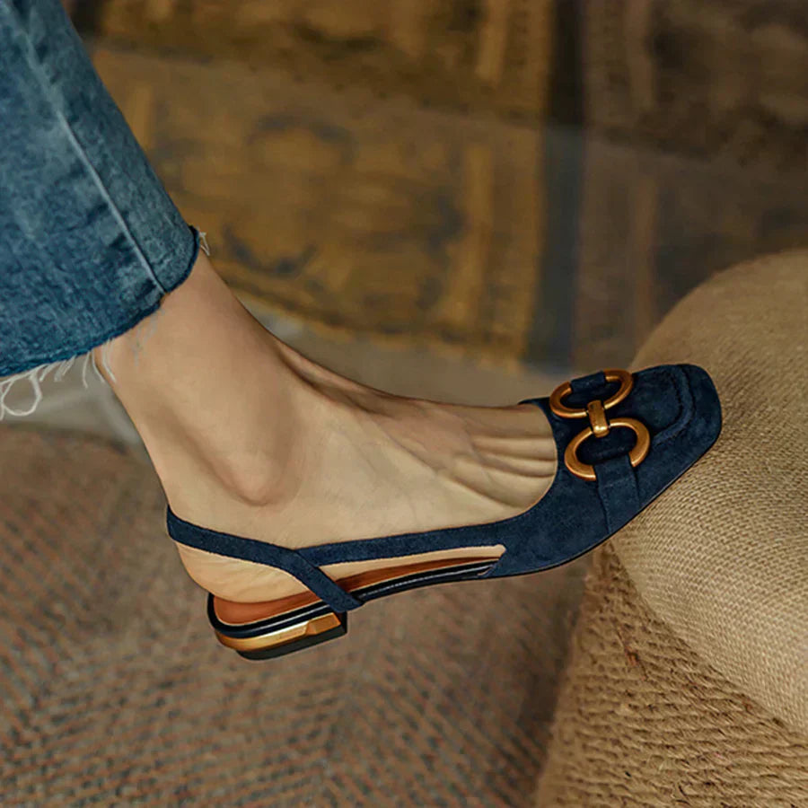 Bertha™ | Orthopädische Ledersandalen
