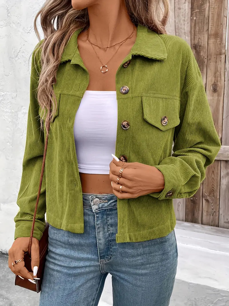 Ingrid™ | Die Casual Cordjacke