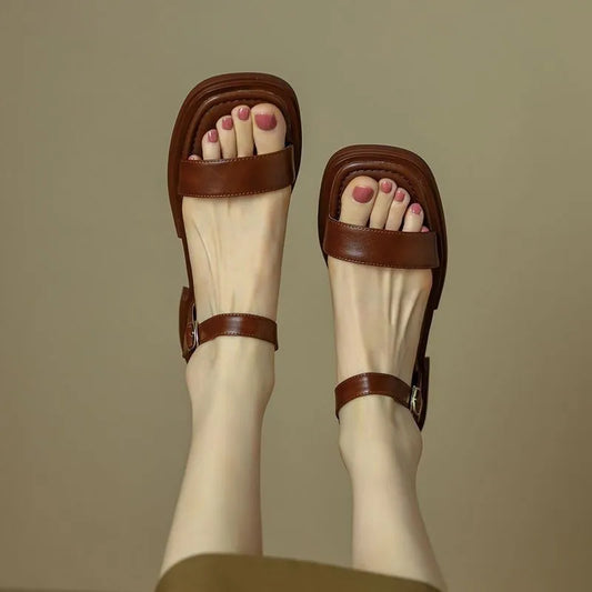 Juneya ™ | Die Ledersandalen