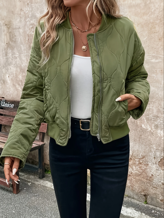 Kaia™ | Die Stepp-Bomberjacke