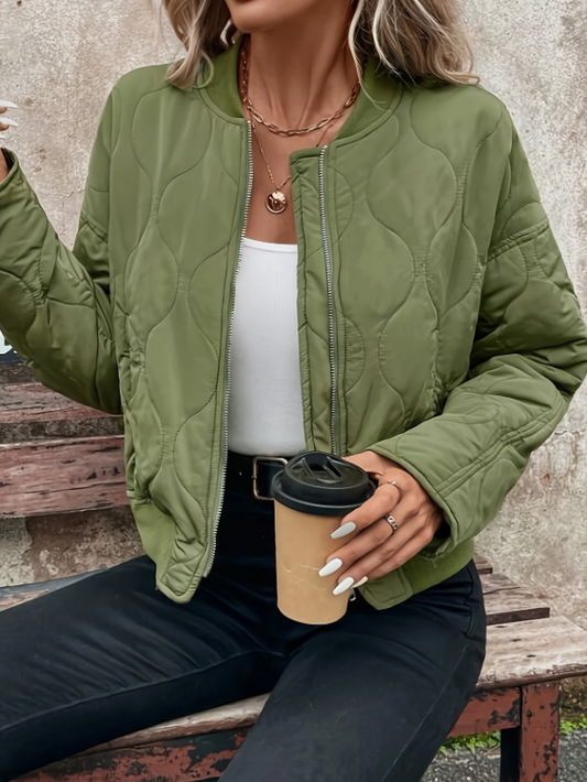 Kaia™ | Die Stepp-Bomberjacke